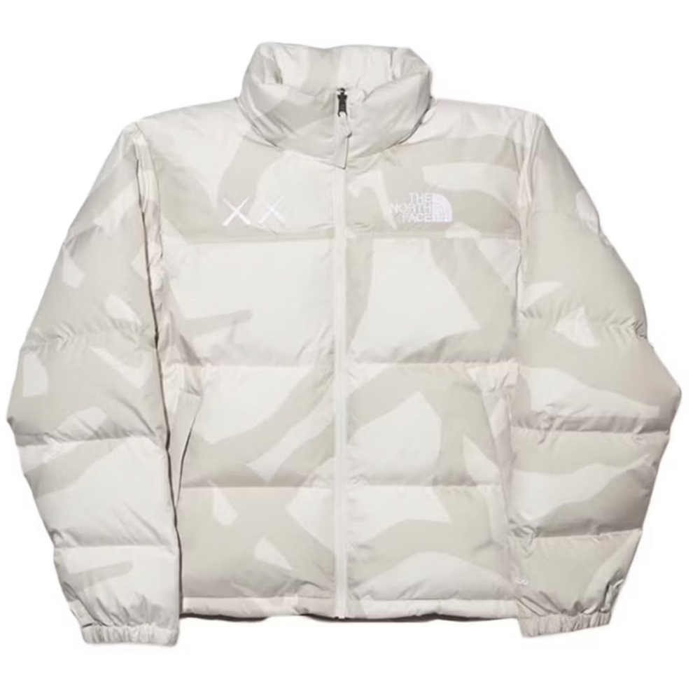 KAWS x The North Face Retro 700 1996 Nuptse Puffer Coat Jacket Men’s Camouflage